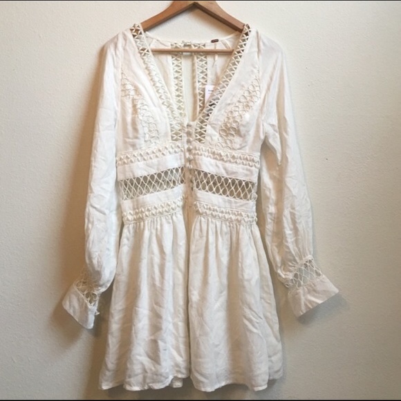 Free People Dresses & Skirts - White/Ivory Free People I think I love you dress